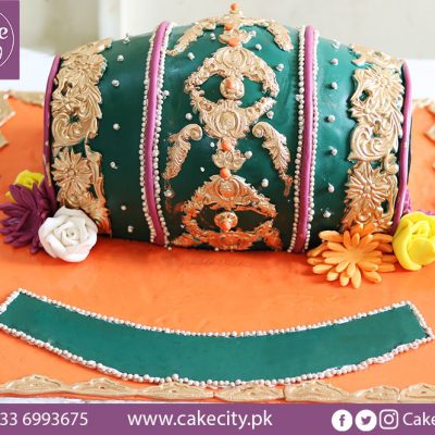 Dholki Wedding Cake in Lahore