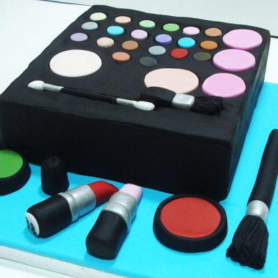 Black Palette Makeup Cake