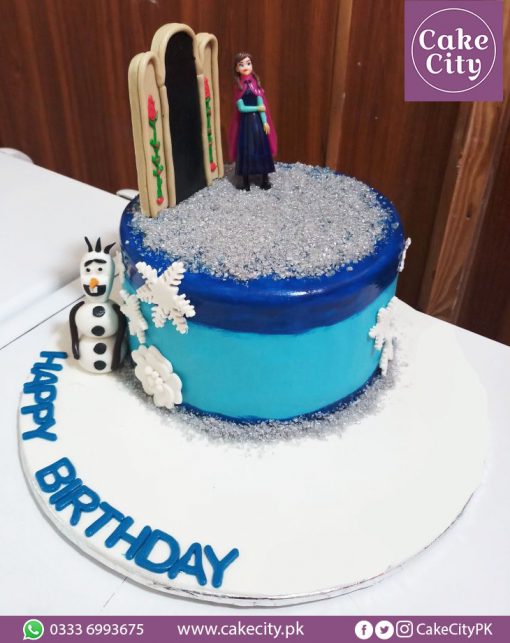 Frozen Princess Birthday Cake in Lahore