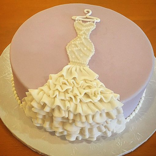 Designer Bridal Shower Cake