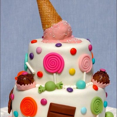 Lollipops Girls Birthday Cake