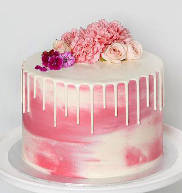 Modern Design Birthday Cake