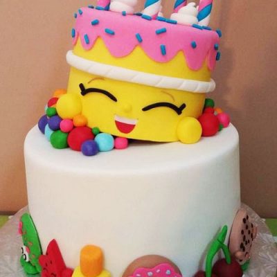 Shopkins Girls Birthday Cake