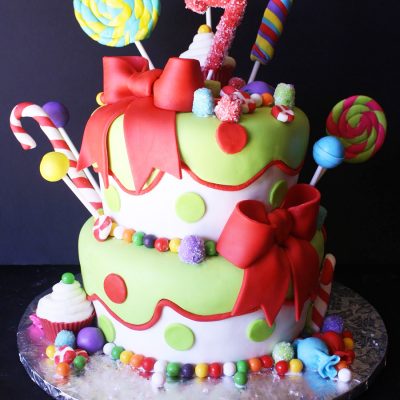 Lollipop Candies Kids Party Cake