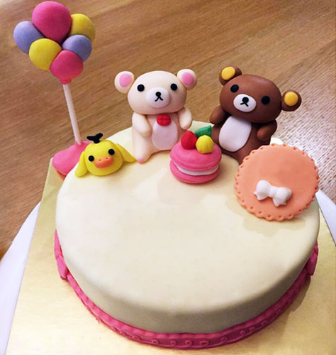 Lovely Cartoons Kids Birthday Cake – Cake City